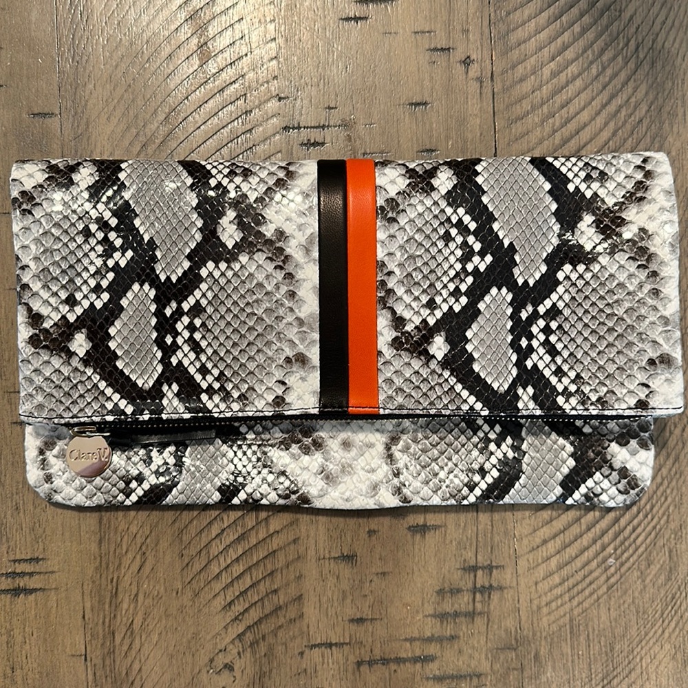 Clare V. Fold over clutch
